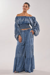 DENIM FOR DAYS PALAZZO PANT