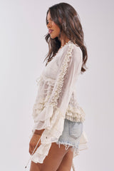 BRIDGETTE LONG SLEEVE BLOUSE