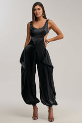 A MOMENT IN SATIN JUMPSUIT
