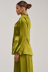 LUCKY ONE SATIN BLAZER