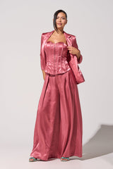 IN FULL BLOOM BLAZER IN MAUVE