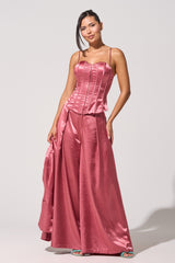 IN FULL BLOOM CORSET IN MAUVE