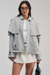 LONDON TOWN DOUBLE LAYER JACKET