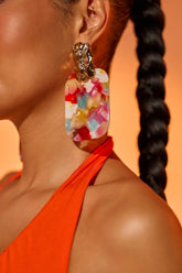 AT A RESORT EARRING