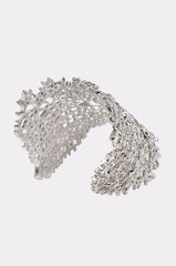 AT THE EVENT BRACELET CUFF IN SILVER