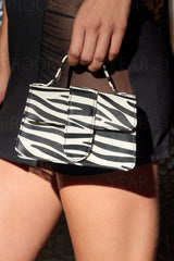 LETS GET WILD ZEBRA BAG