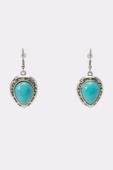 MALINA EMBELLISHED TURQUOISE NECKLACE SET