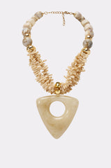 EARTH ANGEL NECKLACE IN WHITE
