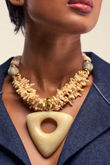 EARTH ANGEL NECKLACE IN WHITE