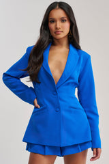 PENELOPE BLAZER IN ROYAL BLUE