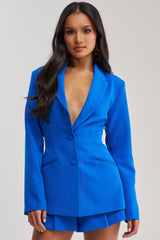 PENELOPE BLAZER IN ROYAL BLUE
