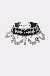 WHERES THE PARTY CHOKER NECKLACE