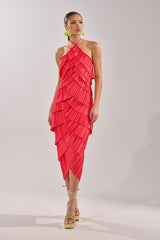 GIVE IT TO ME BABY SATIN MAXI DRESS