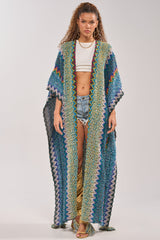 DESERT MOSAIC LONG CARDIGAN