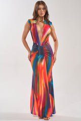 COLOR ME IMPRESSED MAXI DRESS