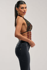 ANGEL ON EARTH BEADED BRALETTE TOP