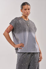 NIGHT SKY RHINESTONE TEE