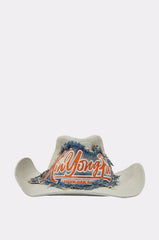 WITH THE TIMES DENIM COWBOY HAT