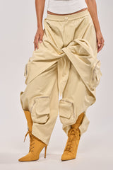 DO THE MOST TIE FRONT PANT