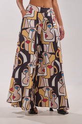 FACES EVERYWHERE TROUSER