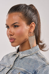 WE'RE GOING OUT EARRING IN SILVER