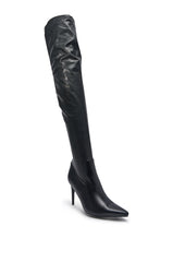 AZALEA WANG PINUP BLACK STILETTO BOOT