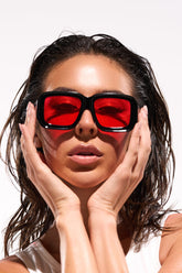 RED VISION SUNGLASSES