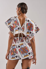 HOUSE OF CARDS MINI DRESS