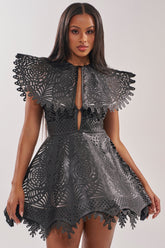 URBAN EDGE MINI COLLARED DRESS