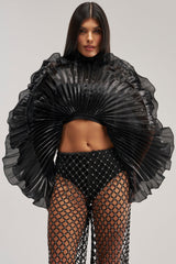 SHINING DOWN ON YOU BLOUSE IN BLACK
