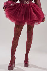 EXTREME MESH MINI SKIRT