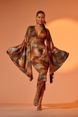 SHINY LIKE ME MAXI DRESS