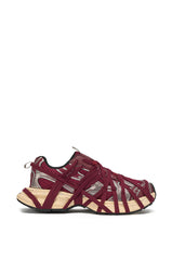 AZALEA WANG SELIE BURGUNDY LACE UP SNEAKER