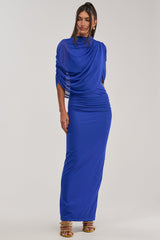 GODDESS MENTALITY DRAPED MAXI DRESS