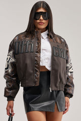 MAKE IT OFFICIAL VARSITY BOMBER