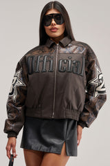 MAKE IT OFFICIAL VARSITY BOMBER