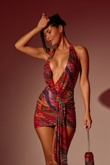 FEVER DREAM RHINESTONE MINI DRESS