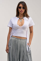 TRY ME DISTRESSED TEE