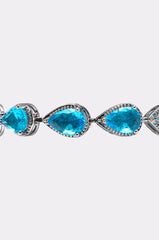AQUA CZ BRACELET
