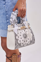 VIVIENNE PAISLEY PRINT BAG