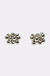 BUBBLES AND BRUNCH SILVER EARRING
