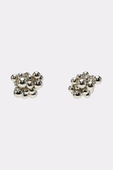 BUBBLES AND BRUNCH SILVER EARRING