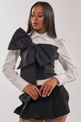 JACQUELINE POPLIN BLOUSE
