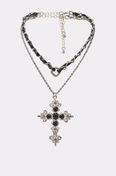 CROSS MY HEART NECKLACE