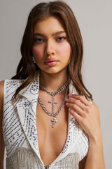 ICED OUT NECKLACE SET