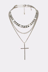 CROSS ME NECKLACE IN SILVER