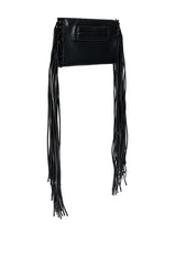 FINER THINGS FRINGE CLUTCH
