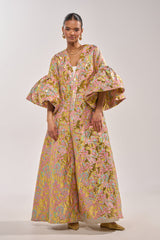 LEMON DROP BROCADE DUSTER