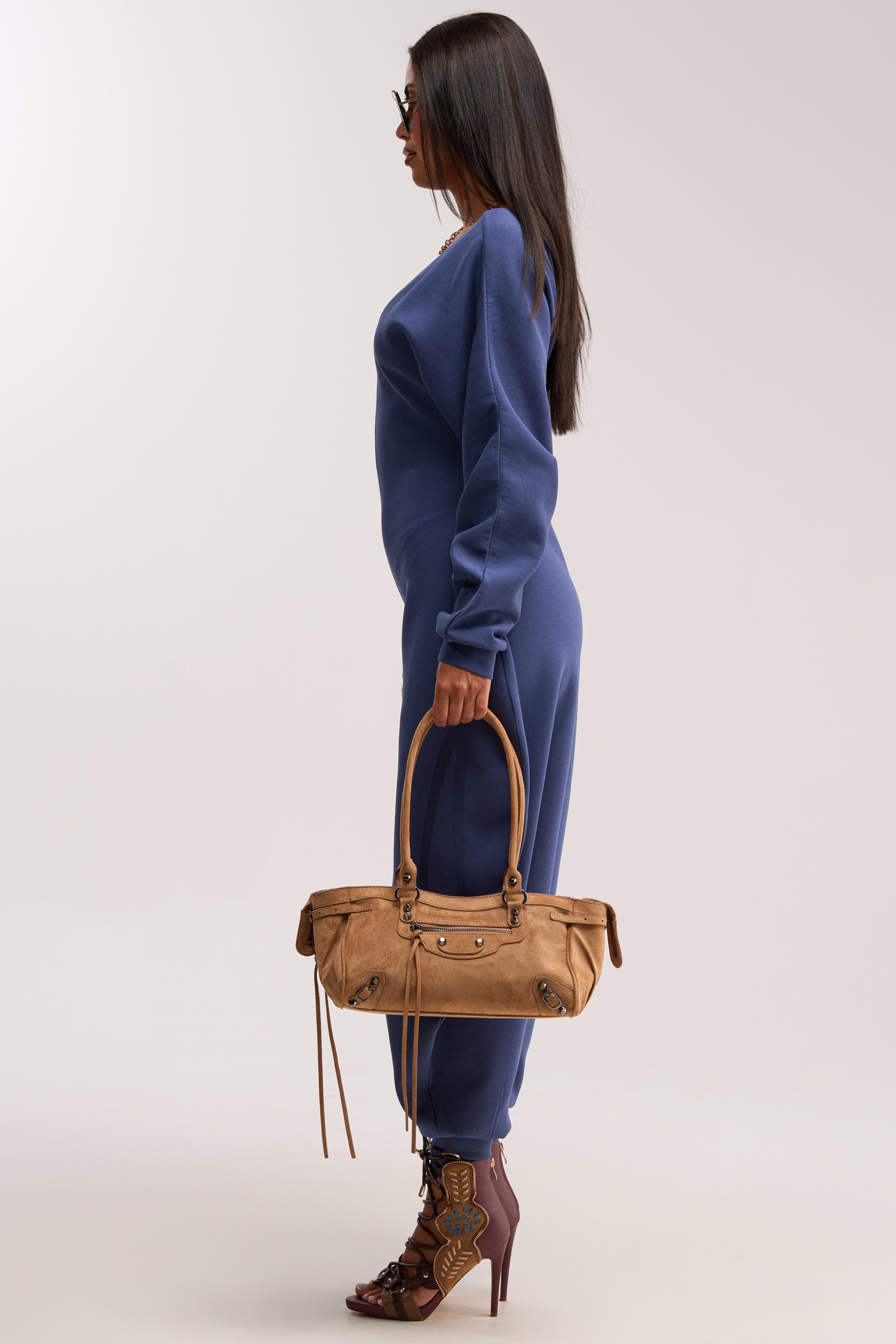 COMFY COZY JUMPSUIT IN NAVY
