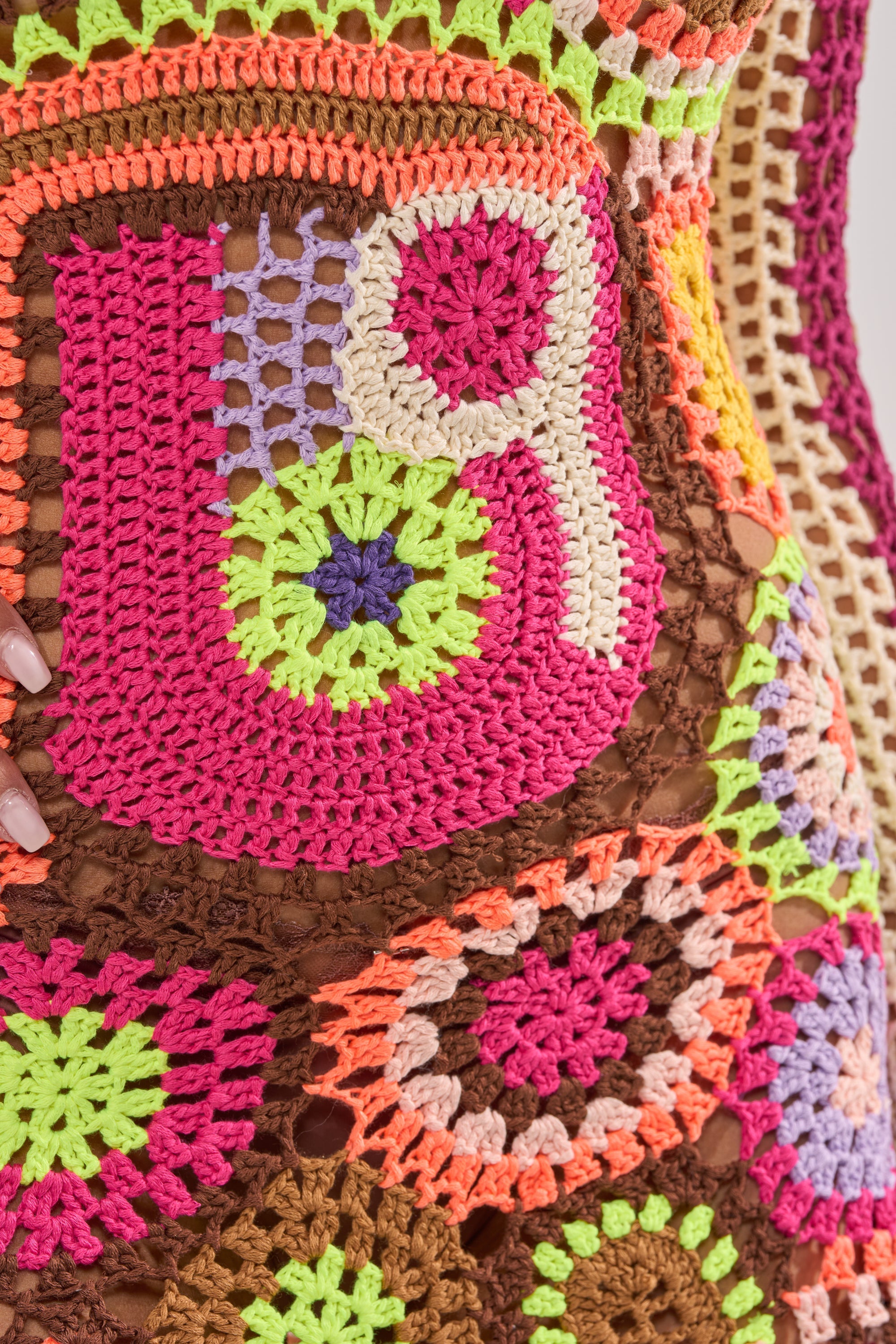 CABANA CROCHET MINI DRESS